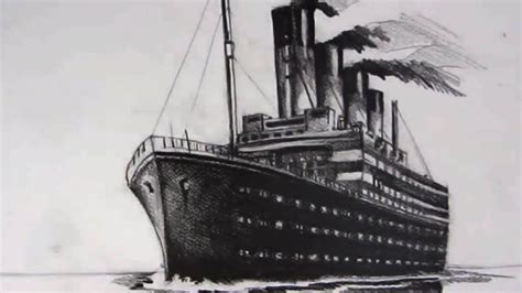 Titanic Ship Outline