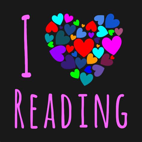 Reading T Shirt I Love Reading Heart Love Books Reading Club Read