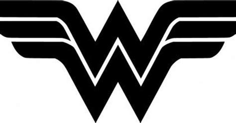 Download Wonder Woman Silhouette Logo Pictures to Pin on Pinterest ...