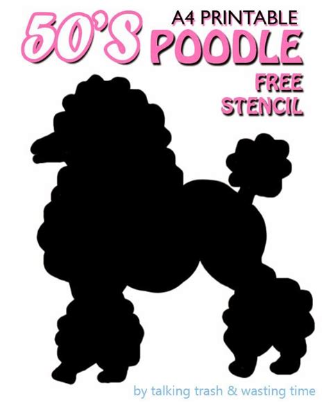 Free Printable Poodle Skirt Pattern Gail Mcphersons Coloring Pages
