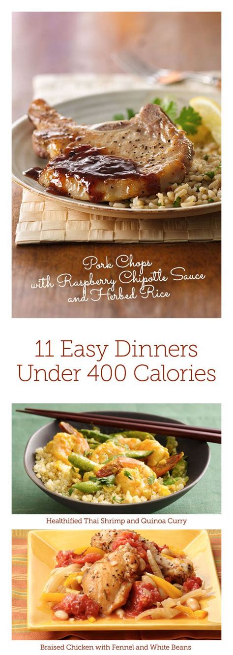 11 Easy Dinners Under 400 Calories Easy Dinner Meals Under 400 Calories Recipes