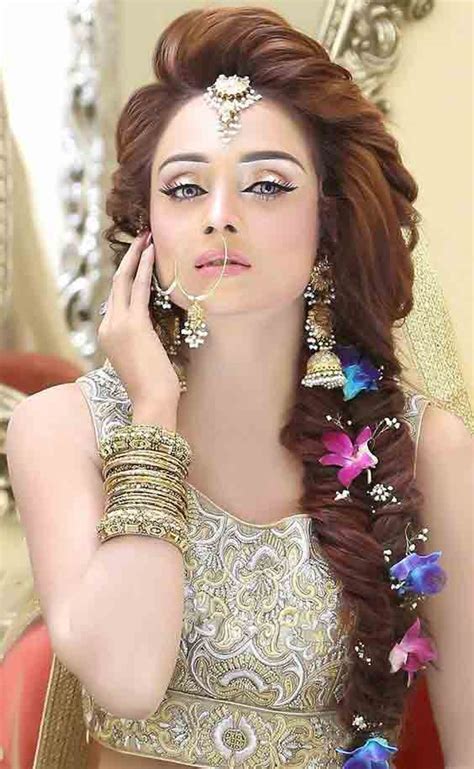 Pakistani Engagement Hairstyles For Brides In 2024 2025 Weddingpace