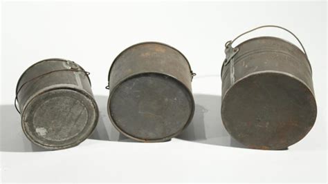 Sold Price Original Civil War 9 Piece Soldier Tin Camp Ware Mess Kit