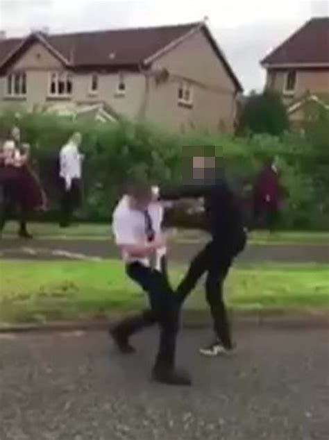 Shocking Video Shows Blazer Wearing Kids In Street Battle Between