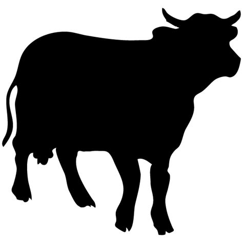 Angus Cattle Silhouette Royalty Free Clip Art Silhouette Png Download
