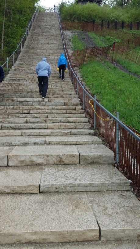 Swallow cliff north stairs is a 2.5 mile heavily trafficked loop trail located near palos heights, illinois that offers the chance to see wildlife and is rated as moderate. Swallow Cliff Stairs | Stairs, Grounds, Landmarks