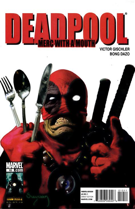 Deadpool Merc With A Mouth 10 Very Fine 80 Marvel