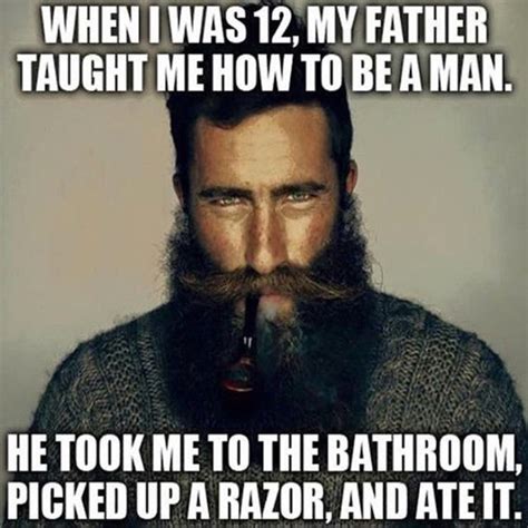 45 Manly Beard Quotes And Sayings To Feel The Attitude