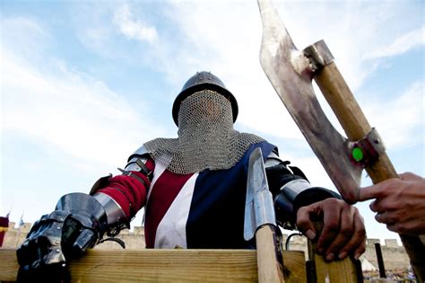 Knights Battle For Glory At International Medieval Combat Championships