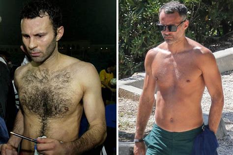 Ryan Giggs Flaunted His Manscaped Chest Daily Star
