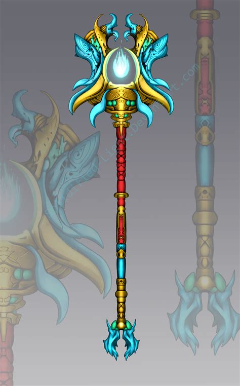 Epic Magic Staff Weapon Adopt Closed By Nano Core On Deviantart