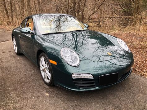 2009 Porsche 9972 Carrera Coupe Racing Green Metallic Pcarmarket