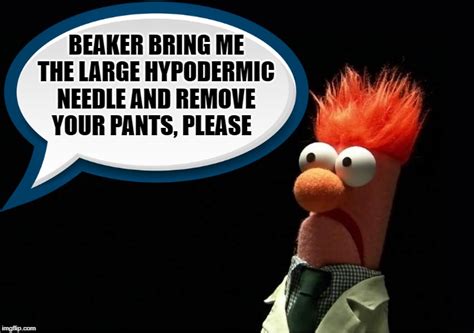 Beaker Muppet 