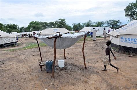 South Sudan S Refugee Camps Flooded In Pictures Rainwater Harvesting Rain Water Collection