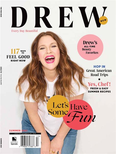 Drew Barrymores New Drew Magazine Is Out Now Heres What To Expect