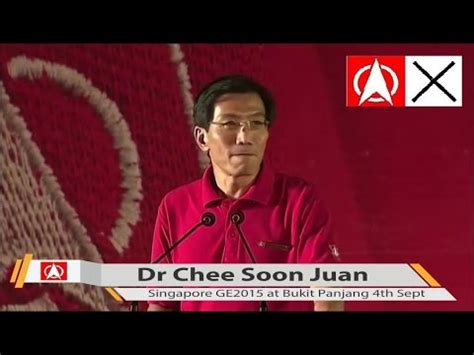 Bu, singapur dışında özgürce seyahat etmesine ve gelecekteki genel seçimlerde aday. Dr Chee Soon Juan Inspired Election Rally Speech GE2015 at ...