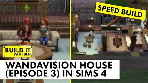Wandavision House In Sims 4 Episode 34 House Speed Build Youtube