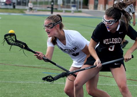 Wellesley Girls Beat Needham In Lacrosse 16 6 Boston Herald