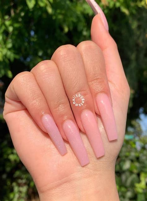 Beautiful Acrylic Pink Coffin Nails Art Ideas For Summer Lilyart