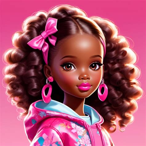 Barbie Svg Barbie Party African Barbie Doll Barbie Cake Topper