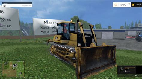 Caterpillar D6 Bulldozer V1 • Farming Simulator 19 17 15 Mods Fs19