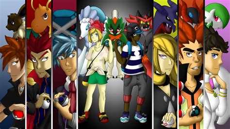 Pokemon Champions By Randomproject On Deviantart