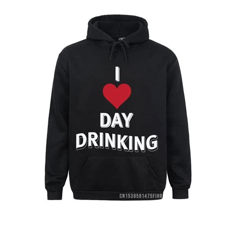 i love heart day drinking sunday funday party drinker hoodie novelty hoodies 2021 men