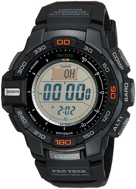 Casio Mens Pro Trek Prg 270 1 Tough Solar Triple Sensor Multifunction