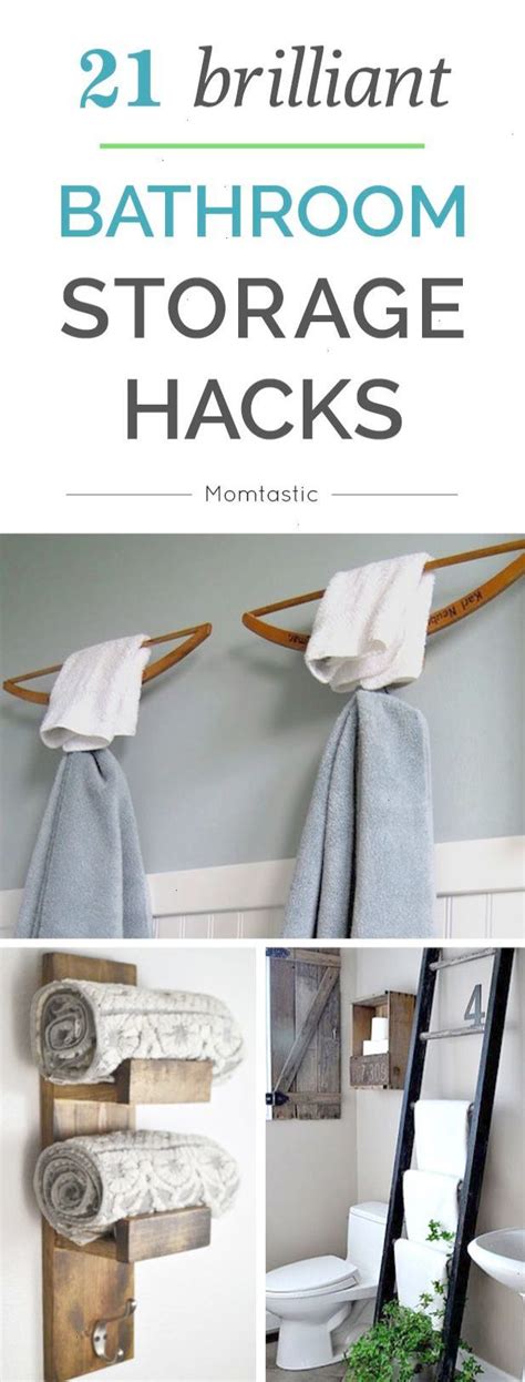 these clever bathroom storage hacks are right up your alley these ideas will help you maximize
