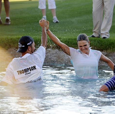 Lexi Thompson Celebrates LPGA Major Win By Jumping Into Pond Daily