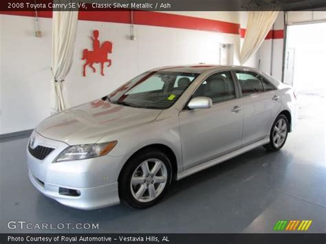 2008 toyota camry se v6. Classic Silver Metallic - 2008 Toyota Camry SE V6 - Ash Interior | GTCarLot.com - Vehicle ...