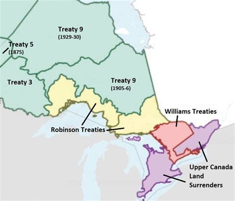 Canada Treaty Timeline Timetoast Timelines