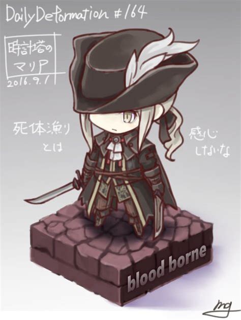 lady maria of the astral clocktower (bloodborne and 1 more) drawn by