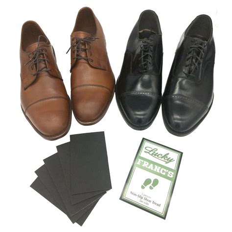 A video showing you guys how i protect my leather sole shoes using non slip tape! Black Non-Slip Shoe Treads. Anti-Skid shoe pads. Heel pads ...