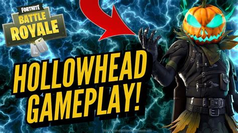 Hollowhead Skin Gameplay In Fortnite Battle Royale Youtube