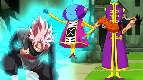 Omni King Zeno Vs Black Goku And Zamasu Dragon Ball Super Youtube