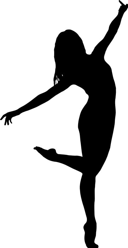 Dancer Silhouette 6 Openclipart
