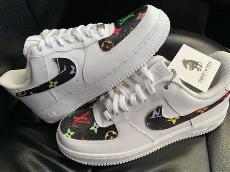 In this article you'll find some affiliate links, this means that if you buy something. CUSTOM MULTI COLOR LV AIR FORCE 1 - Derivation Customs ...