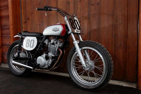 Over $12000 invested and 3 years to build. Yamaha XT600Z Flat Tracker by Egerie Moto - BikeBound