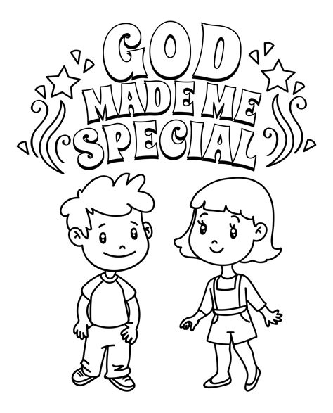 20 Best God Made Me Special Coloring Pages Printables Pdf For Free At