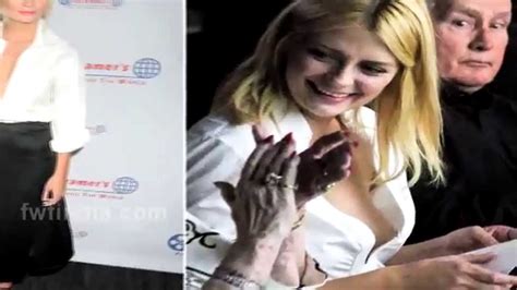 Nip Slip Mischa Barton Suffers A Wardrobe Malfunction Youtube