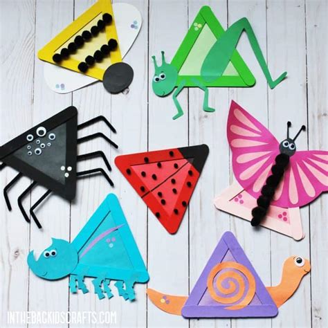 7 Easy Insect Crafts For Kids • In The Bag Kids Crafts