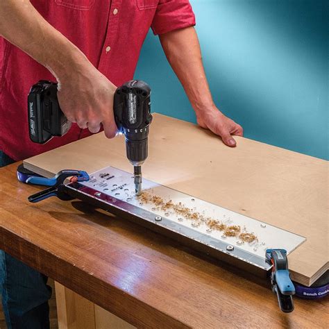 Rockler Jig It Shelving Jig With Self Centering Bit Overall Length 20