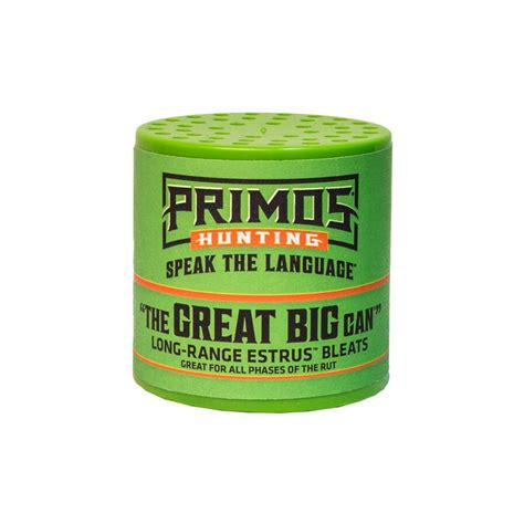 Primos Great Big Can Doe Bleat Hunting Deer Call Canady S