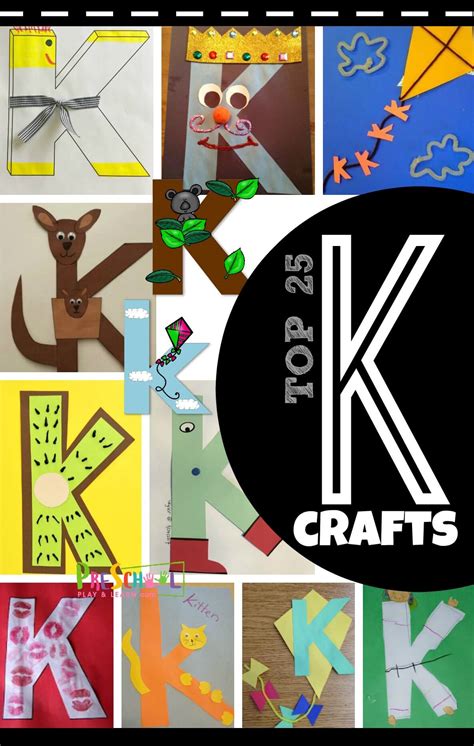 Letter K Crafts For Preschoolers Printable Form Templates And Letter