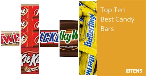 Top Ten Best Candy Bars Thetoptens