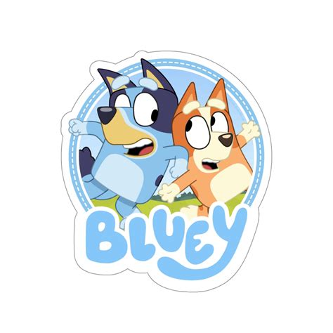 Bluey And Bingo Stickers Decorate And Play With The Adorable Blue