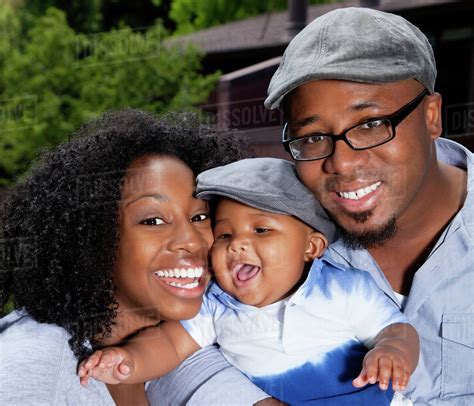 African American Mother Father And Baby Son Stock Photo Dissolve