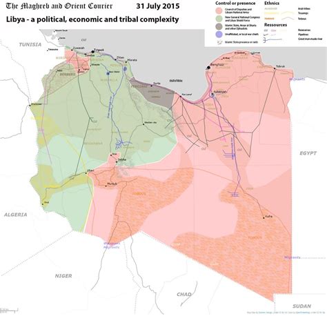 Libya A Political Economic And Tribal Complexity With Map Rarabs