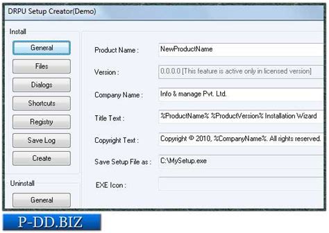 Setup Package Installer Full Windows 7 Screenshot
